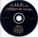 CD label - Holidays in Europe - Kukl - CD - Crass - 4.CD (UK)