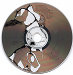 CD label - Hidden place - Björk - CD - One Little Indian - 332 tp 7 cdl (UK)