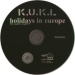 CD label - Holidays in Europe - Kukl - CD - One Little Indian - tp lp 326 cd (UK)
