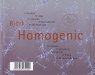 Back cover - Homogenic - Björk - CD - One Little Indian - tp lp 71 cd (UK)