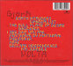 Back cover - Volta - Bjrk - CD - Polydor - 173352-4 (Europe)