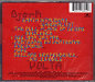 Back cover in jewelcase - Volta - Bjrk - CD - Universal - 173381-2 (Malaysia)
